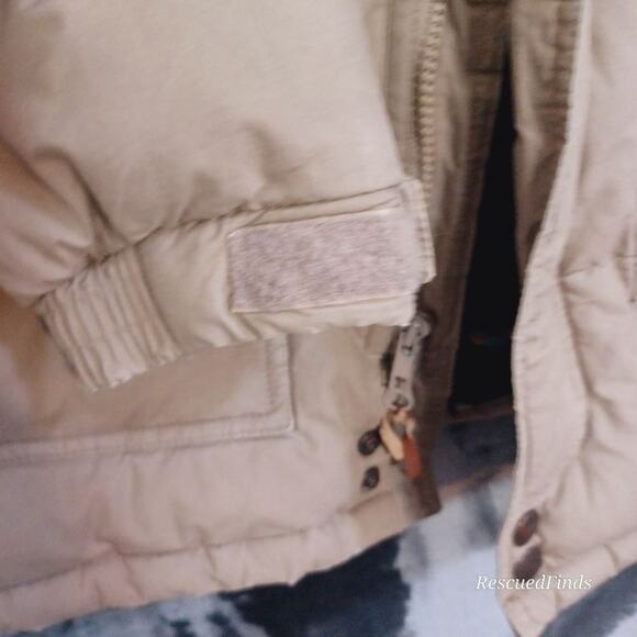 Pacific Trail Tan Puffer Jacket Medium - Picture 4 of 14